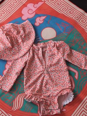 GAP Pink Strawberry Print Jacket